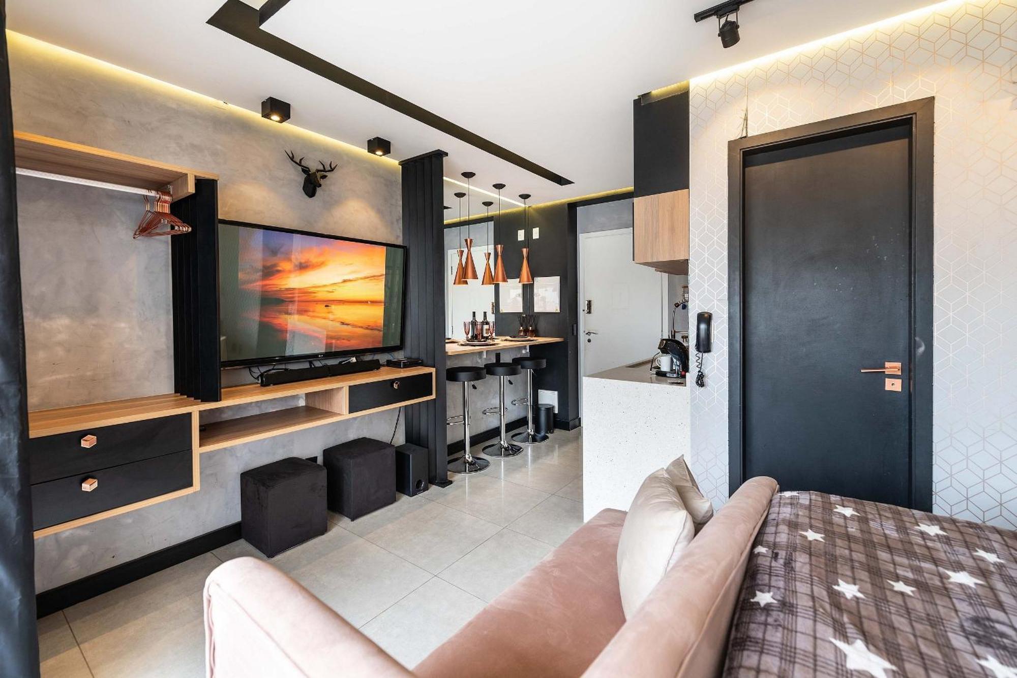Ms906 Studio Aconchegante Na Bela Vista Com Vaga Сан-Пауло Экстерьер фото